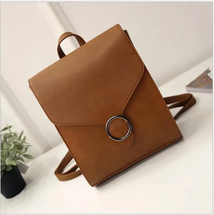

2019 Vintage Backpack High Quality Youth Leather Backpacks for Teenage Girls Female School Shoulder Bag Bagpack Mochilas