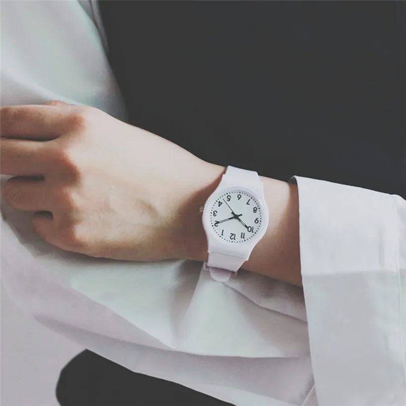 Женские креативные модные простые часы маленькие мягкие для отдыха relojes mujer 2019 |