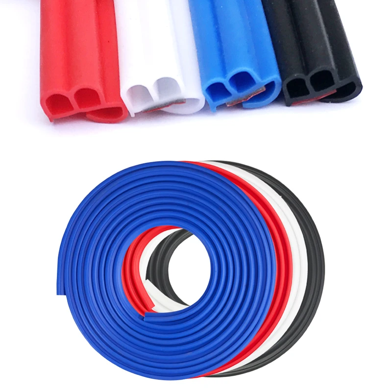 

5M Car Door Seal Strip Sticker Trunk Soundproofing Waterproof Sealing Sticker Styling Universal Automobiles Interior Accessories
