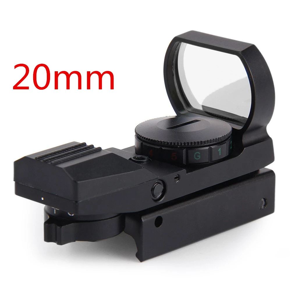 

11 /20 Mm Rail Riflescope Red Dot Holographic Sight Reflex 4 Reticle Tactical Hunting Airsoft Optics Scope Gun Accessories New