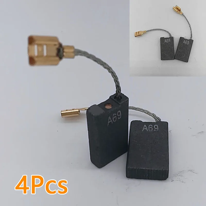 

4 Pcs/Set A69/GBH5-38 Motor Carbon Brushes For Electric Power Tool Replace Tool Part