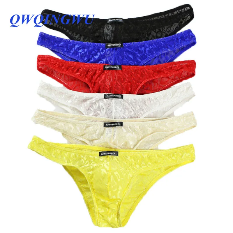 

6PCS Men Underwear Sexy Briefs Camouflage Low Waist Underwear Male Panties Breathable Underpants Gay Undershorts Briefs