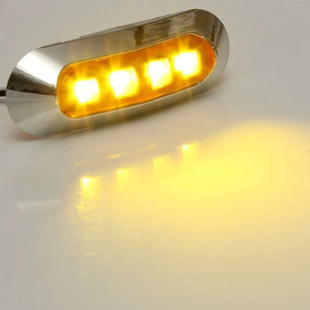 Vehemo 2835SMD 4LED боковое освещение Led Грузовик зазор огни супер яркие
