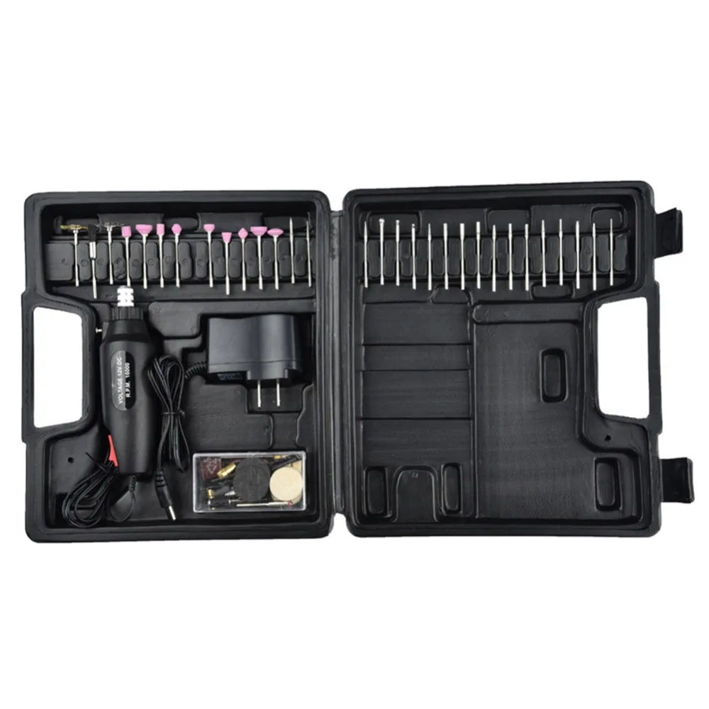 

16000RPM Mini Electric Drill With US/EU Variable Speed For Dremel Tools Accessories Power Drill Engraver Machine