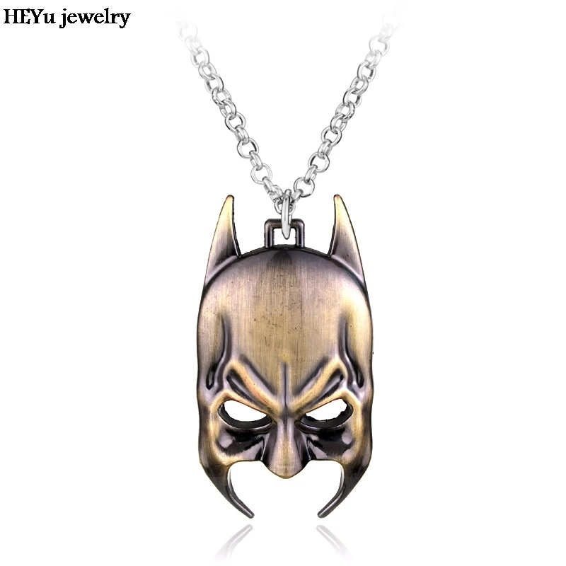 Freeshipping Men Jewelry Statment Mask Superhero Necklaces Vintage