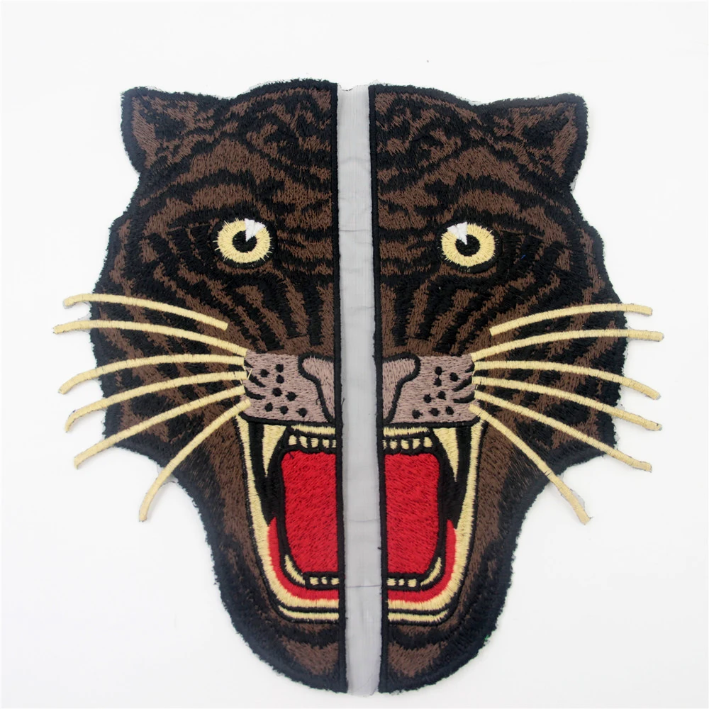 Download 1 Piece Of Tiger Patches,Tiger Head Lace Patches ...