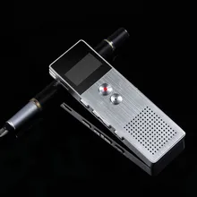 MP3 плеер Benjie, OLED экран, металлический встроенный динамик, 8 ГБ, переносной диктофон, fm-радио плеер, MP3, со слотом для SD карты