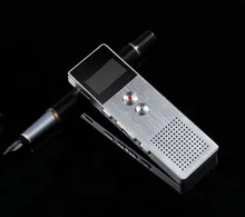 Original Benjie MP3 Player OLED bildschirm Metallgehäuse Eingebauter Lautsprecher 8 GB Business Voice Recorder FM Radio