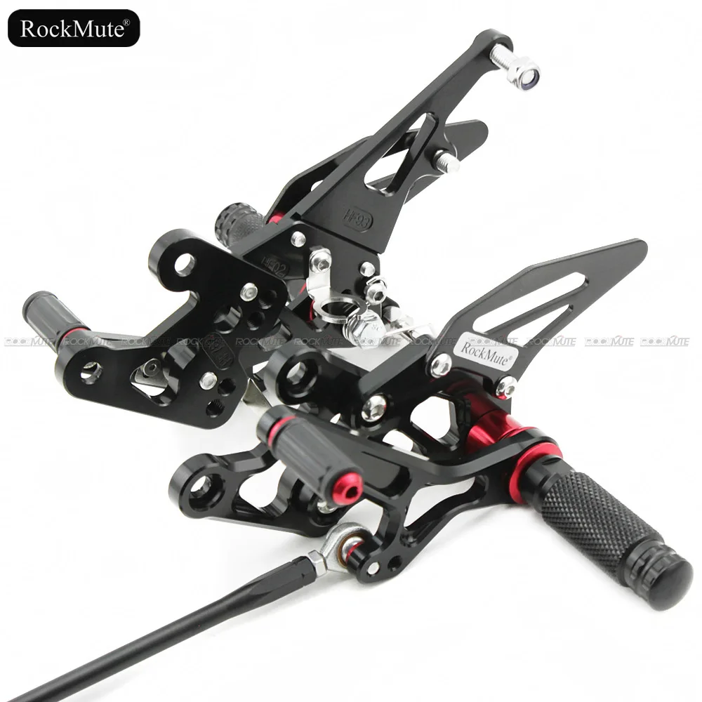 

Motorcycle CNC Adjustable Rider Rear Set Rearset Footrest Peg For Yamaha FZ1 2006 2007 2008 2009 2010 2011 2012 2013 FZ-8 10-13