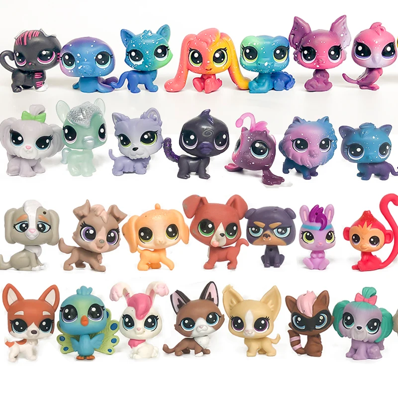 

FGHGF LPS Animal Pet Shop Collection Figure Collie Dog Cat Squirrel Rare Loose Cute Kid Toys Figure Gift Y19062501