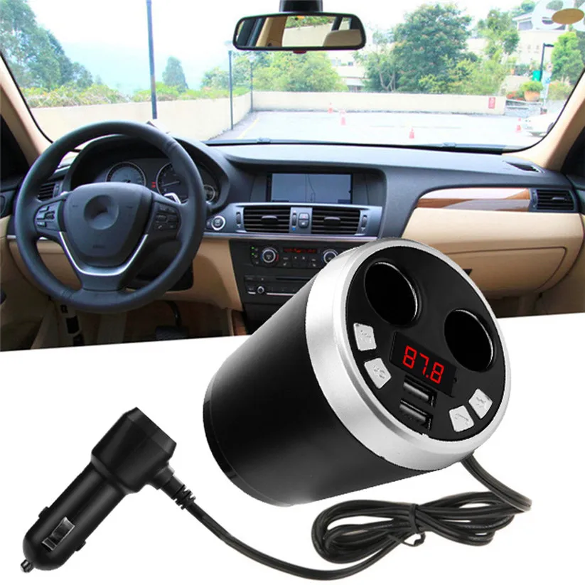 Buy Car styling FM Transmitters Bluetooth FM