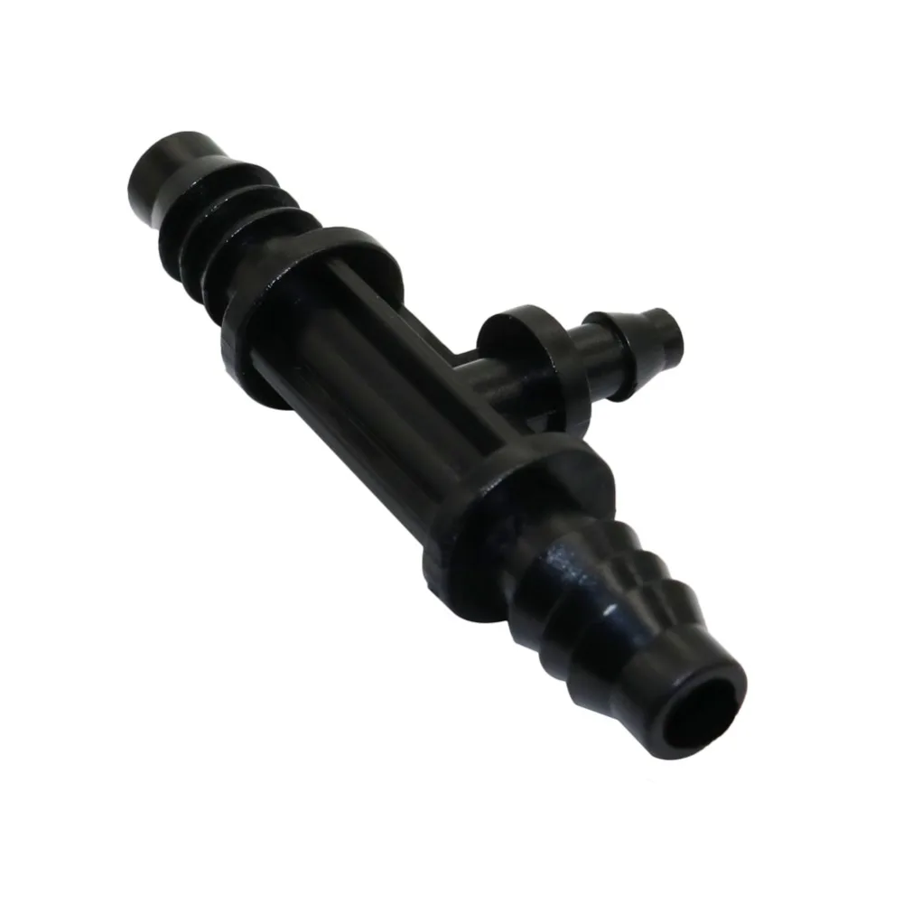 8mm to 4mm Hose Tee connector Garden hose quick connector Drip Irrigation Water 3-way hose splitters 10 Pcs