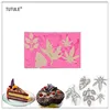 Gadgets-Juego de hojas de hoja de tamaño múltiple molde para dulce pastelero de Chocolate Melte molde de caramelo tarta decoración mejor calidad molde ► Foto 1/5