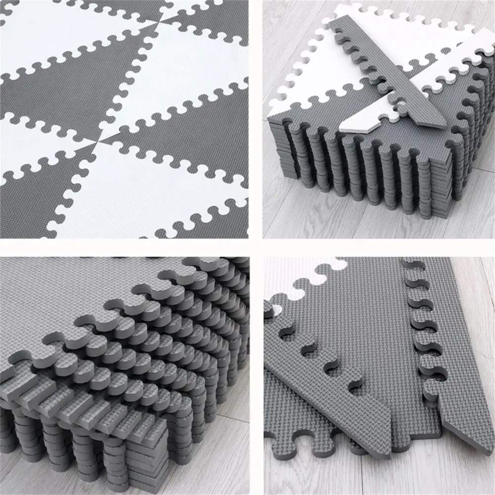Eva Foam Puzzle Mats Children's Mats with Boards Interlocking Environmental Foam Tiles Soft Tatami Kids Rugs Baby Play Mat
