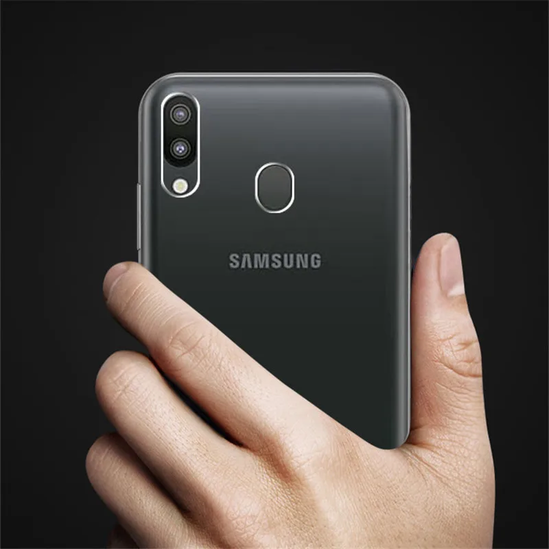 Ультратонкий прозрачный силиконовый чехол для Samsung Galaxy A50 A70 A40 A30 A20 A10 чехлы мягкий