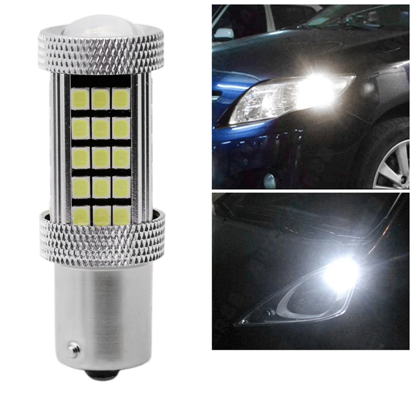 

DC 12V 1156 2835 63 LED 6000K Car Projector Fog Driving Light Bulb White New