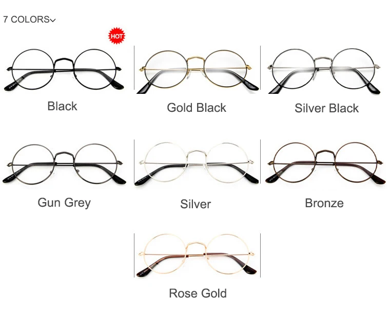 WarBLade винтажные круглые прозрачные очки, оптические очки для женщин, прозрачные очки, оправа для очков, поддельные очки