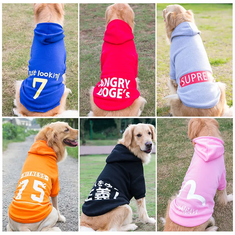 

Golden-coated Spring Clothes Thin Medium-sized Large Dog Samoyezzi Labrador Spring, Autumn and Summer