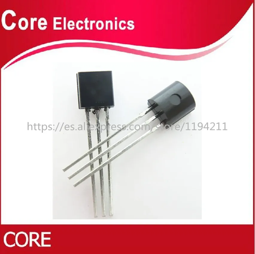Трансист BC546B BC546 TO-92 NPN 65V 0.1A 1000 шт. | Электронные компоненты и принадлежности