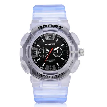 

GEMIXI Fashion New Men's Sport Watch Silicone Band Analog Quartz Fashion Casual Wrist Watches
