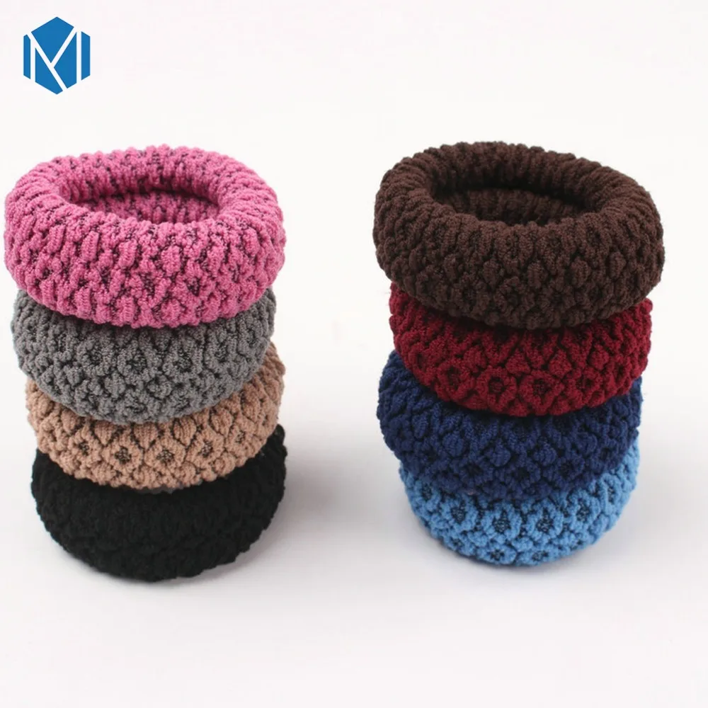 20pcs Fashion Ladies Stretch Hair Rubber Band Girls Rope Ties Gum Women