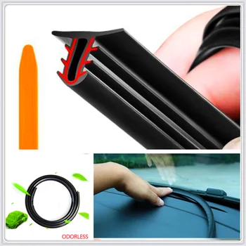 

univesal Car Dashboard Strip Front Sealing Rubber line plastic for Mercedes Benz Generation GLE63 GLE450 C450 C350 A45