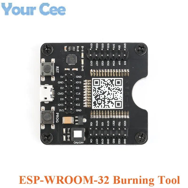 ESP8266 ESP-WROOM-32 ESP32-WROVER макетная плата Тесты сжигание приспособление инструмент загрузчик для ESP-12F ESP-07S ESP-12S - Цвет: ESP-WROOM-32