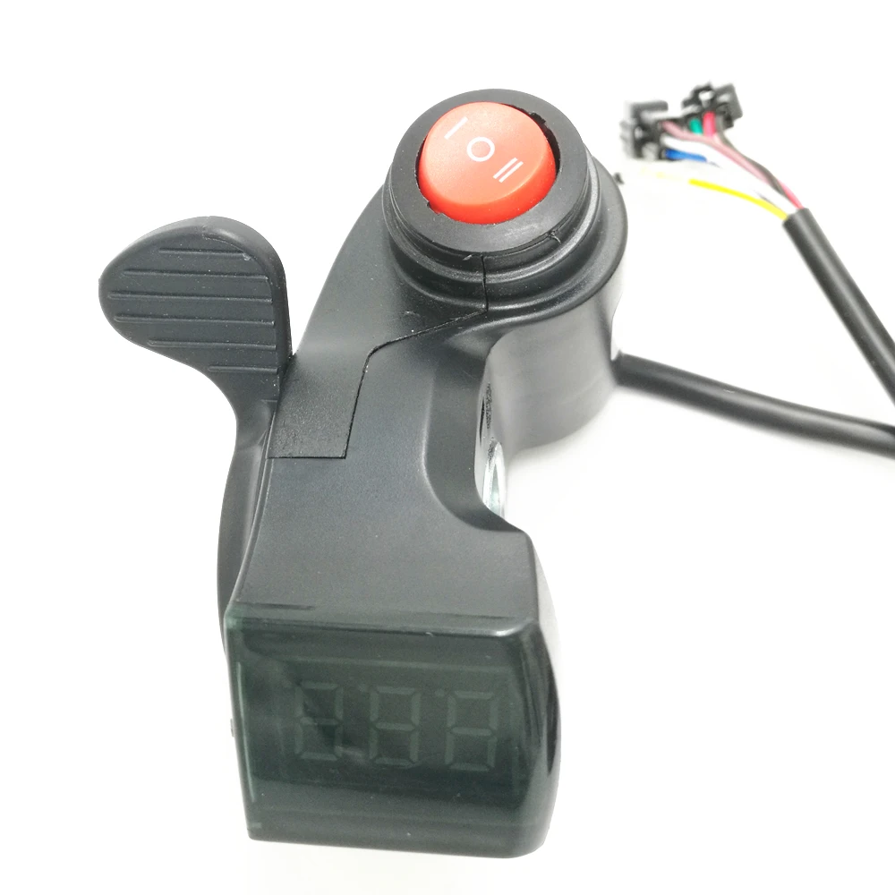 Ручки для электрического скутера 12 В 24 36 48 В|electric bike thumb throttle|thumb throttlescooter grips |