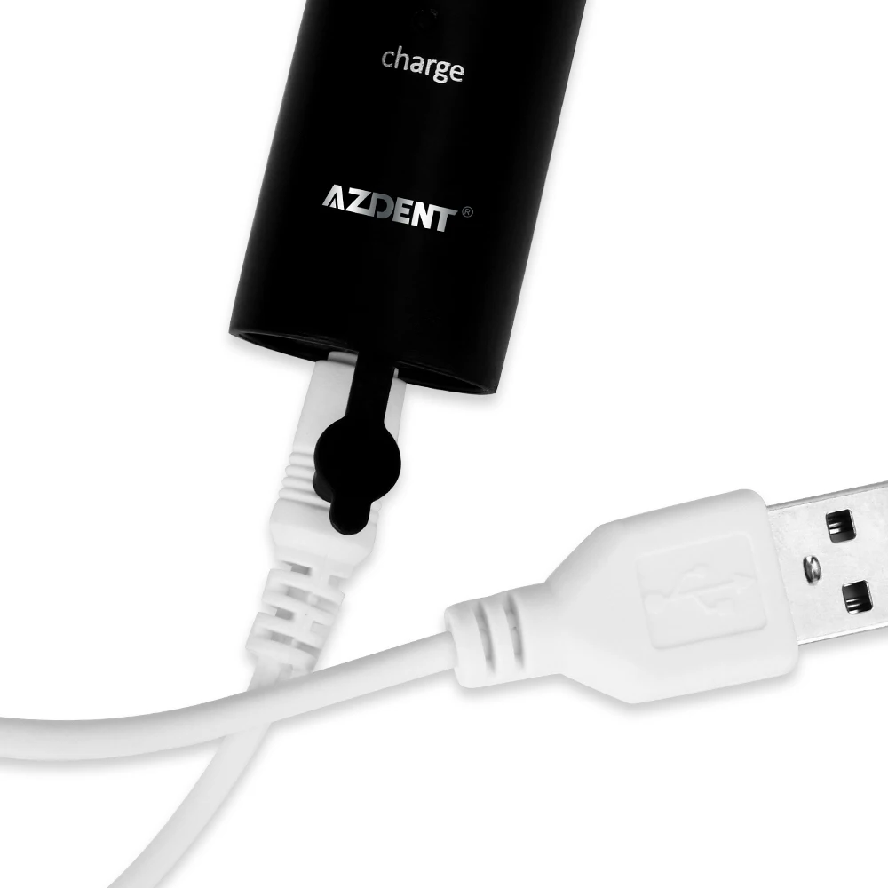 AZDENT Горячая Мода AZ-1 Pro электрическая звуковая зубная щетка USB зарядное устройство перезаряжаемый зуб с 4 головками зубная щетка водонепроницаемый