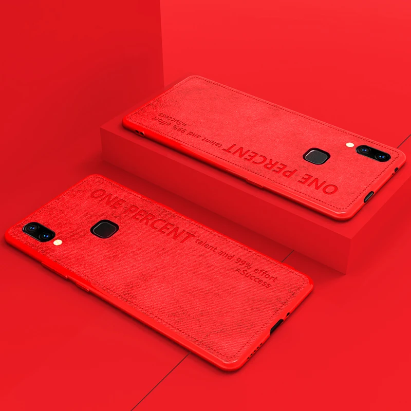 

ADKO Ultra Thin Cloth Texture Case For Vivo Nex Silicone TPU Edge Slim Fabric Protective Cover For Vivo Nex S