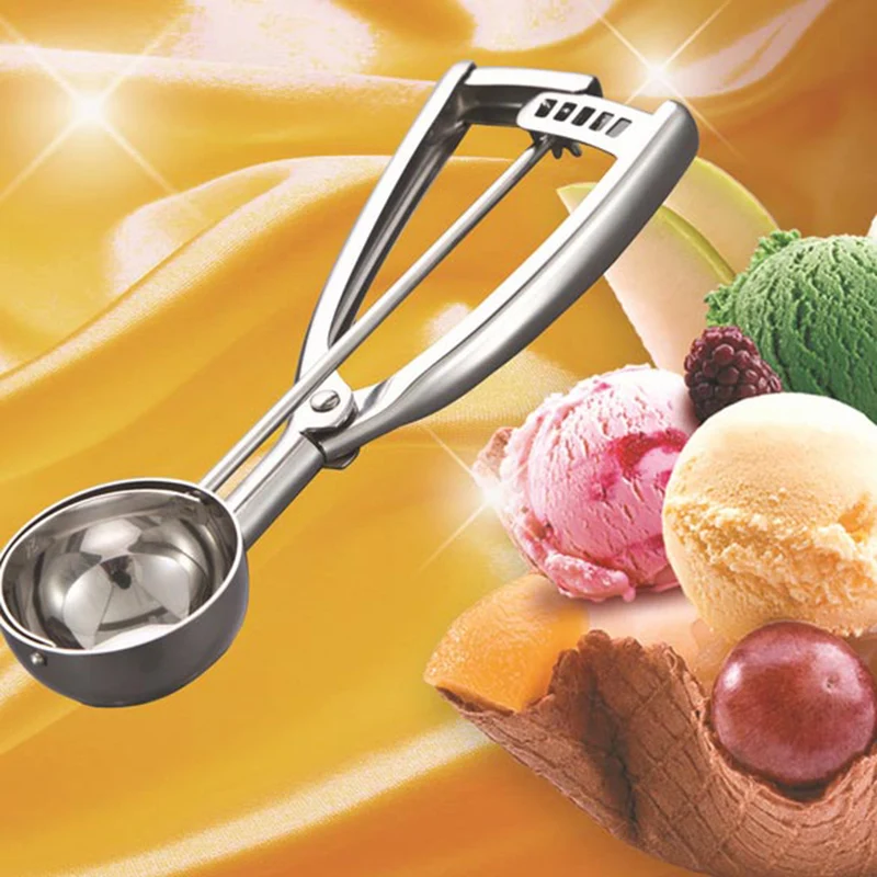 Durable Stainless Ice Cream Mash Potato Scoop Convenient Ice Cream