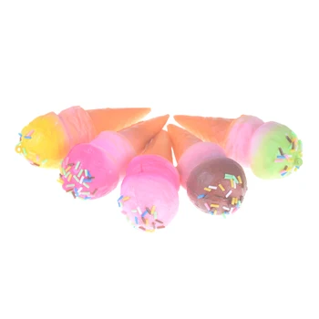 

10CM cute squishies bread antistress fun toys cell phone keys pendant kawaii soft scented squishy slow rising ice cream squeeze