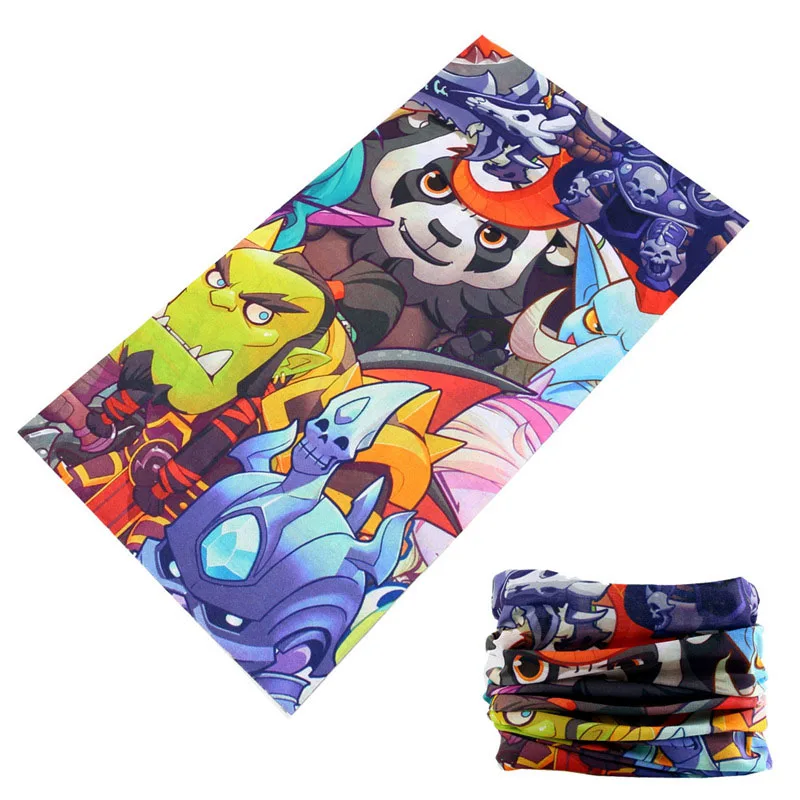 Motorcycle Skull Magic Scarf for Hiking Tactical Men Women Scarves Reversible Bandanas Camo 3D Turban Hand Band Headband buffe - Цвет: 5627