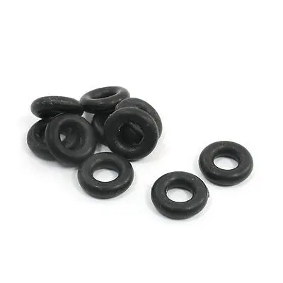 

10Pcs 18mm x 8mm x 5mm Mechanical Rubber O Ring Oil Seal Gaskets Black