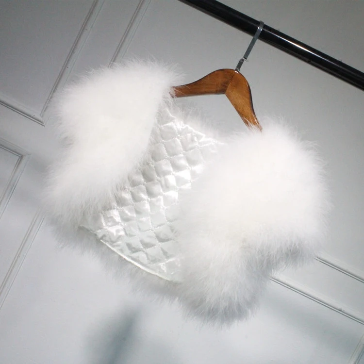 

White Faux Feather Boleros Mariage Veste De Mariage Pour Femme Bridal Jacket Party Wrap Free Shipping
