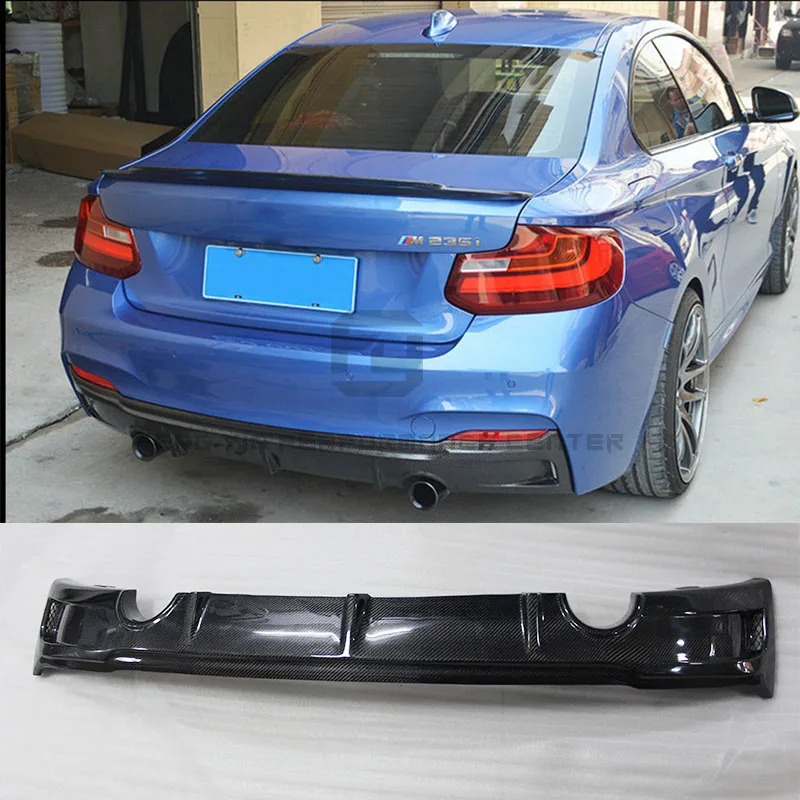 

F22 M235 Carbon Fiber Car Rear bumper diffuser lip for BMW F22 M235i car body kit 14-18