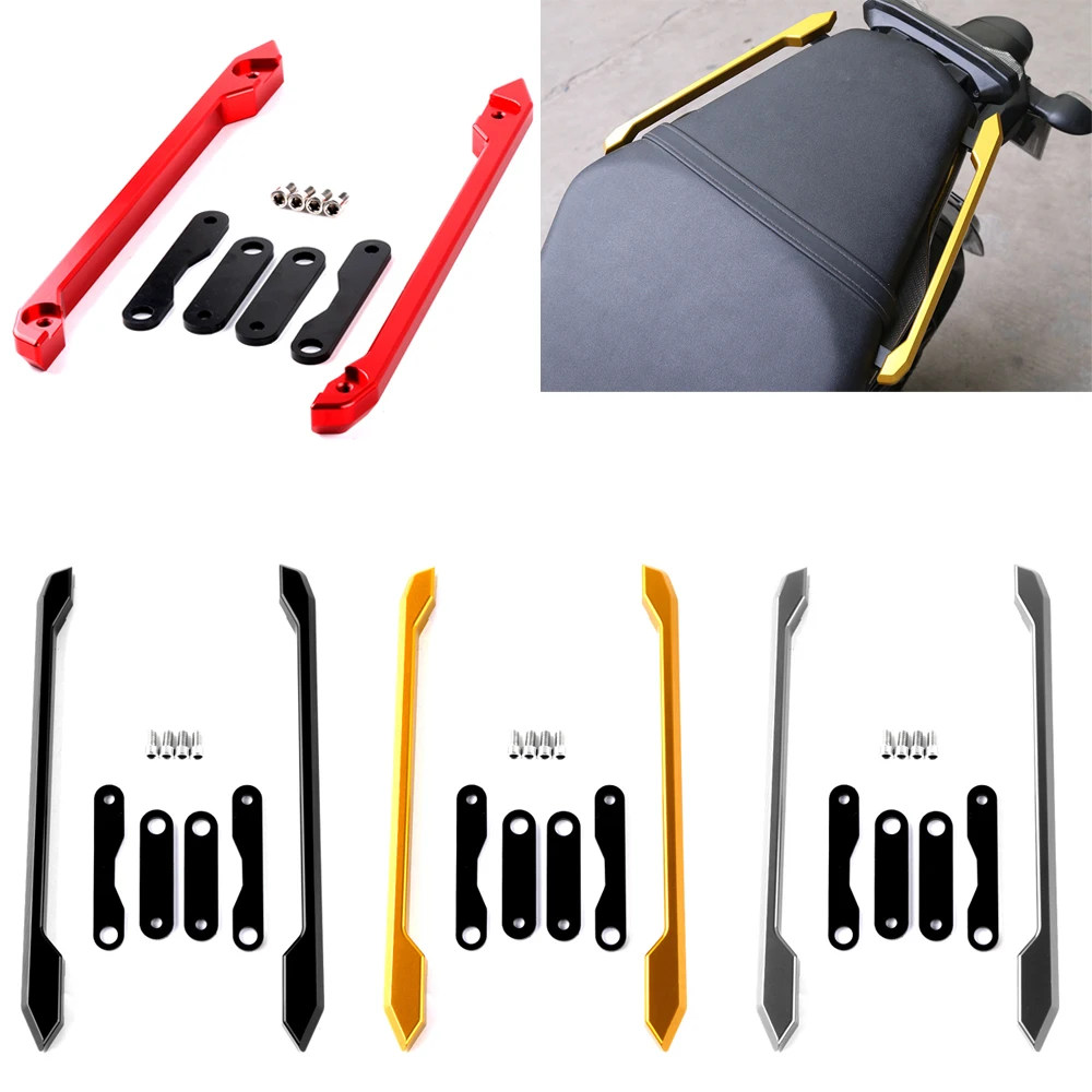 Acessórios da Motocicleta Banco de Passageiros para Yamaha Mt09 2020 Cnc Traseiro Alça Mão Barra Garra Ferroviário Mt-09 Fz09 fz mt 09