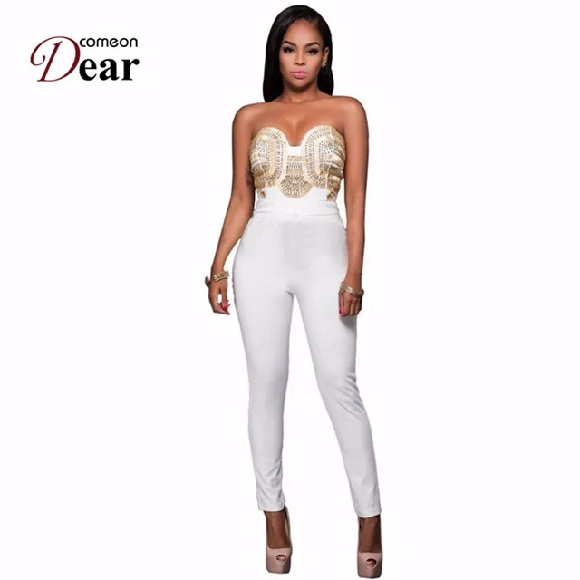 white party dresses and jumpsuits
