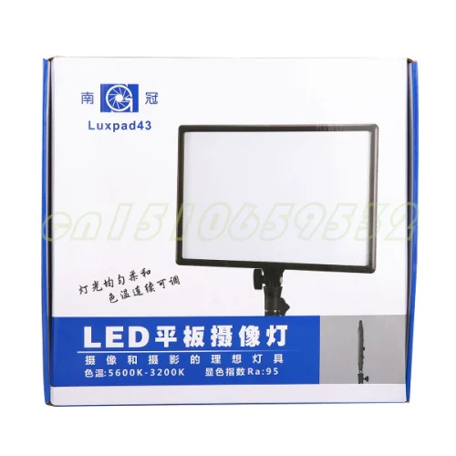 

Dimmable 3200K-5600K LED Led video light LED Bracket for DSLR Cameras 5D2 5D3 5DD 1DX 1DX2 With tracking