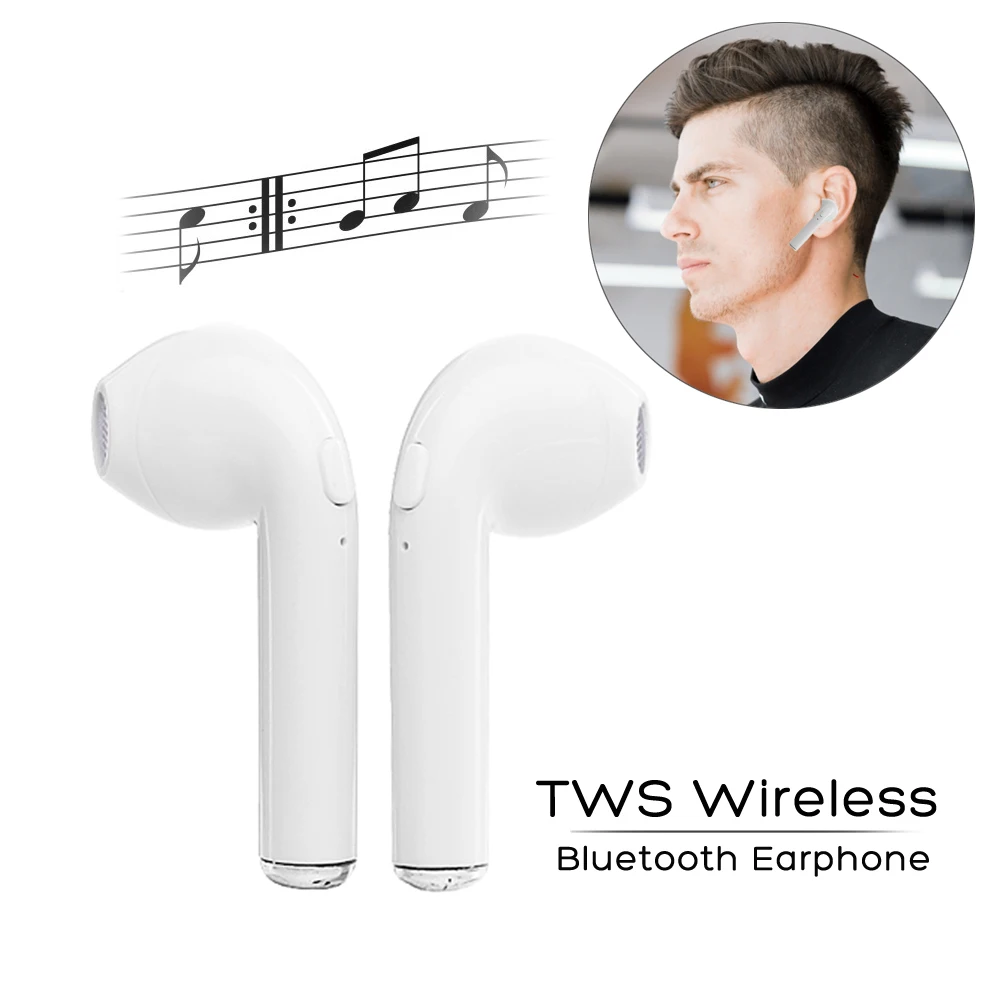 

TWS Wireless Bluetooth Headphone Wireless Earphone for Sports Gym Running Compatible with iPhone 6 7 8 iPhone X Xr Xs Xs max.