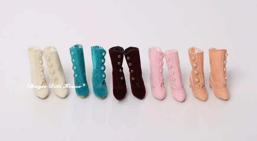 [RMG402] Новинка 2018 лидер продаж Neoblythe обувь # 1pr бархатные сапоги для neoblythe doll Shoes Azone