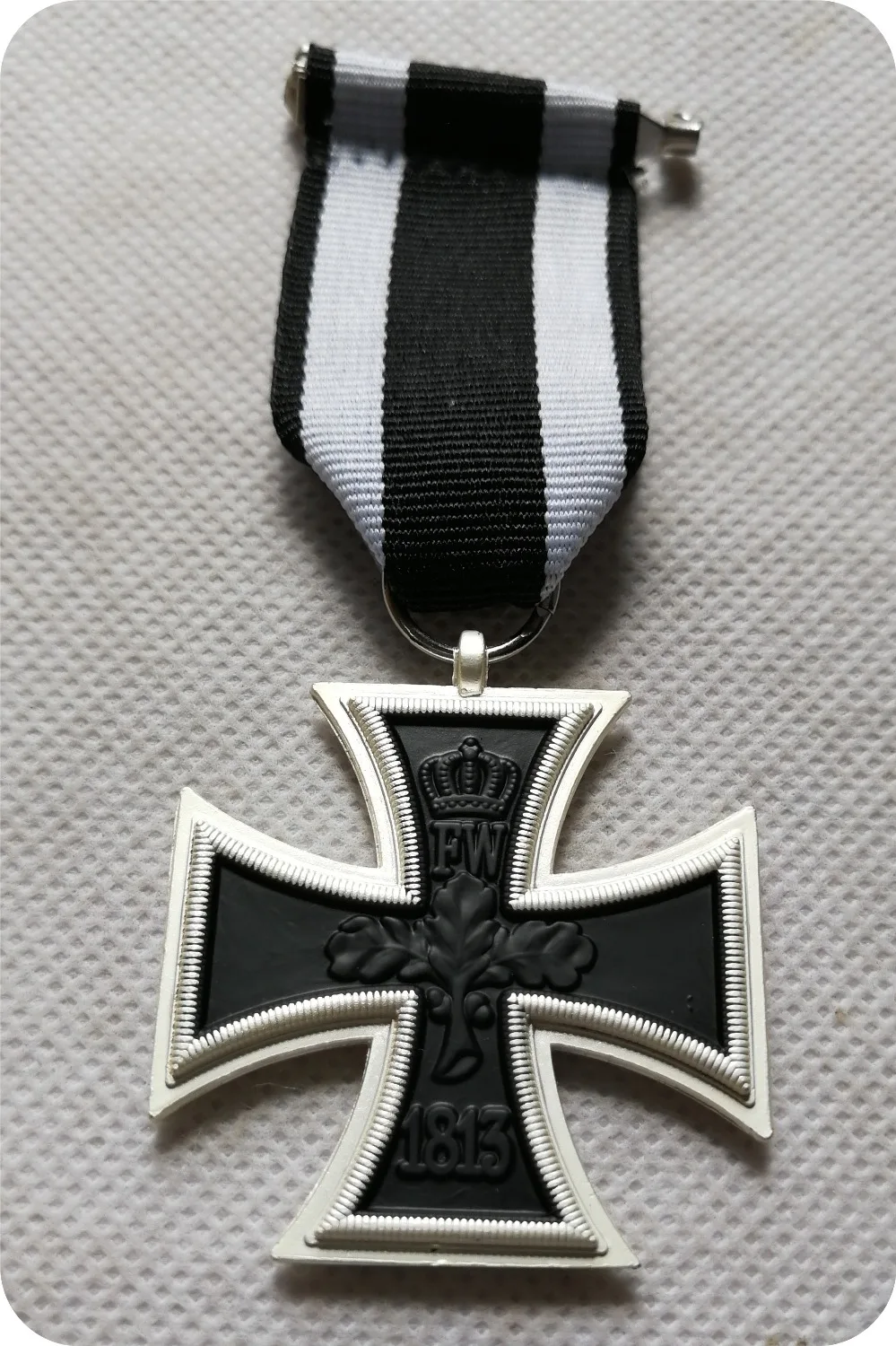 AGED Repro WW2 With Ribbon German Military Army 1914 IRON CROSS 2ND CLASS