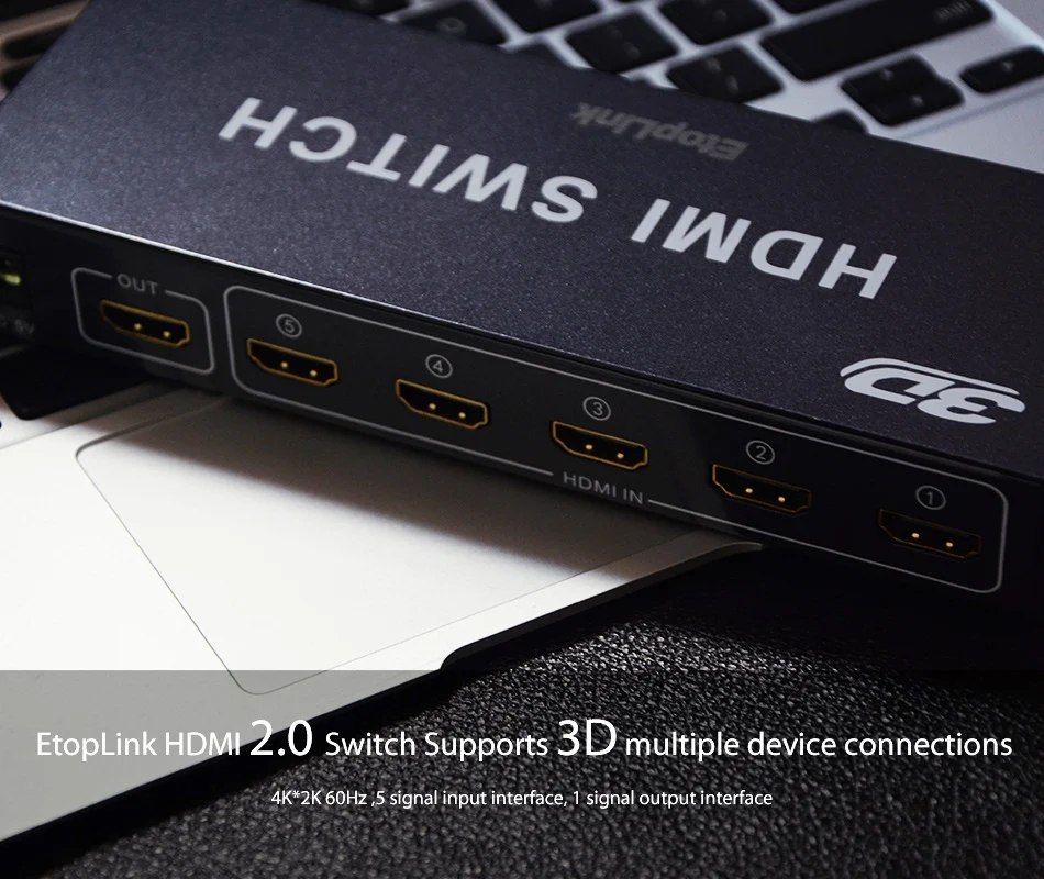 5 in 1 out HDMI Swtich (3)