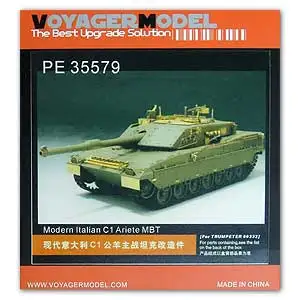 

KNL HOBBY Voyager Model PE35579 ram C1 main battle tanks to upgrade with metal etching pieces