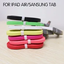 1 meter 2 in 1 USB Data Charger Colorful Cable For iPhone 5 5S 5C 6