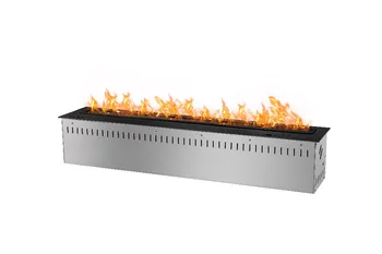 

800mm Long Remote control intelligent wifi black automatic bio fire place