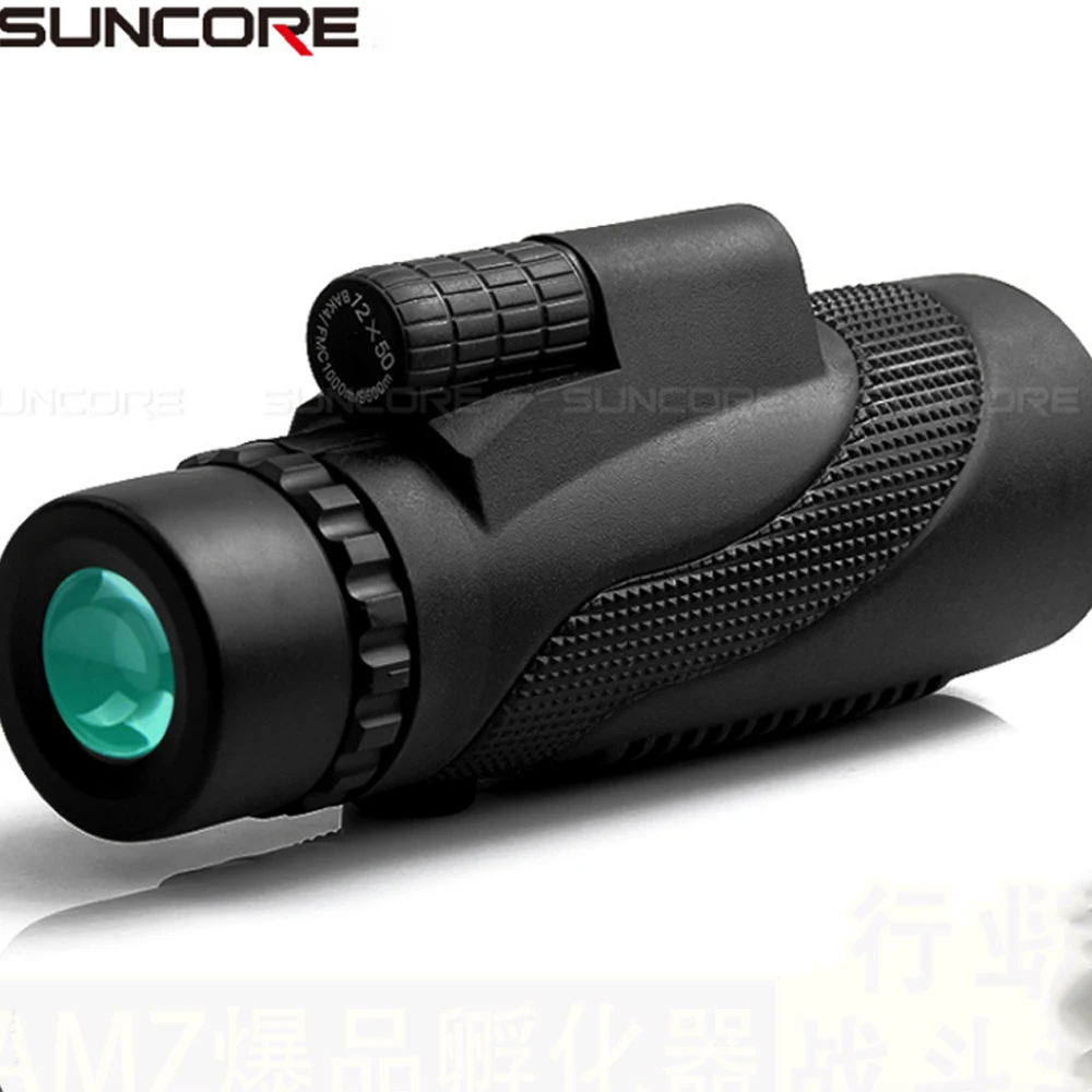 Monocular 12x50 Poderoso Telescópio Binóculos de Alta