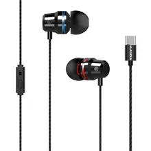 

New Arrival Type-c In-ear Metal Magnetic Earphones HiFi Music Wired Drive-by-wire With Mic auriculares For IPhone Xiaomi PC G82