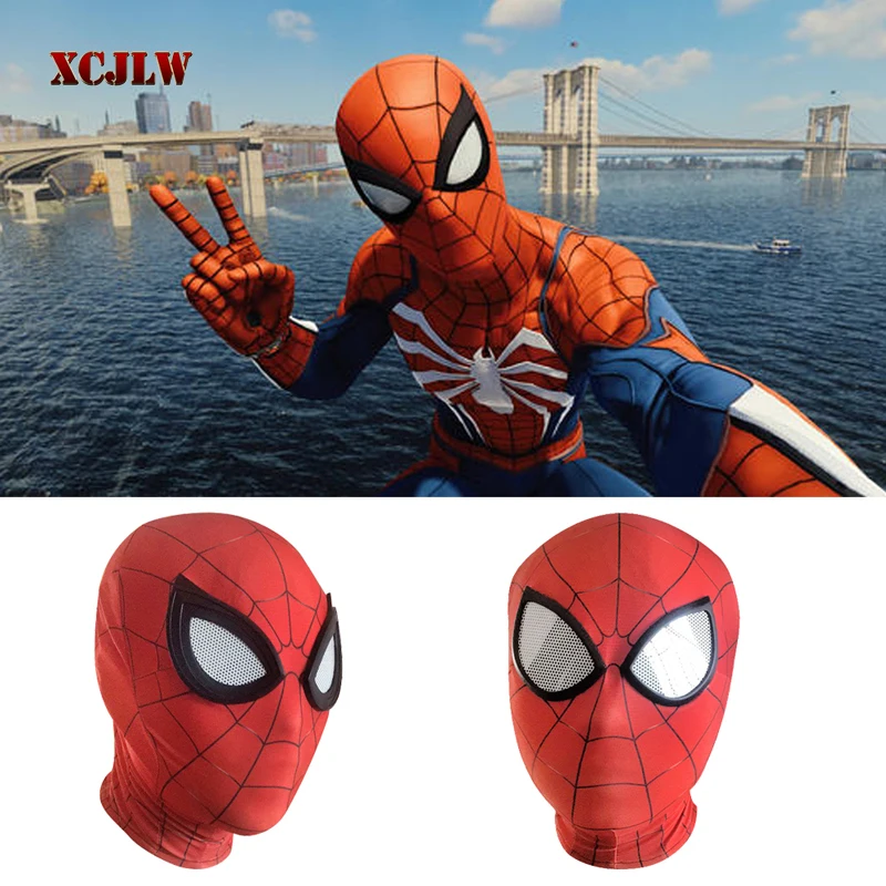 

XCJLW 3D Spiderman Homecoming Masks Avengers Infinity War Iron Spider Man Cosplay Costumes Lycra Mask Superhero Lenses