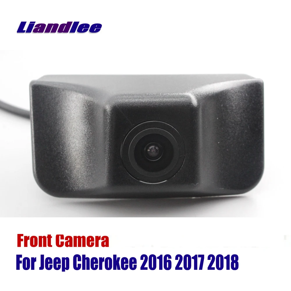 Liandlee AUTO For Jeep Cherokee 2016 2017 2018 Front View Camera Grill Embedded ( Not Reverse Rear Parking CAM ) | Автомобили и